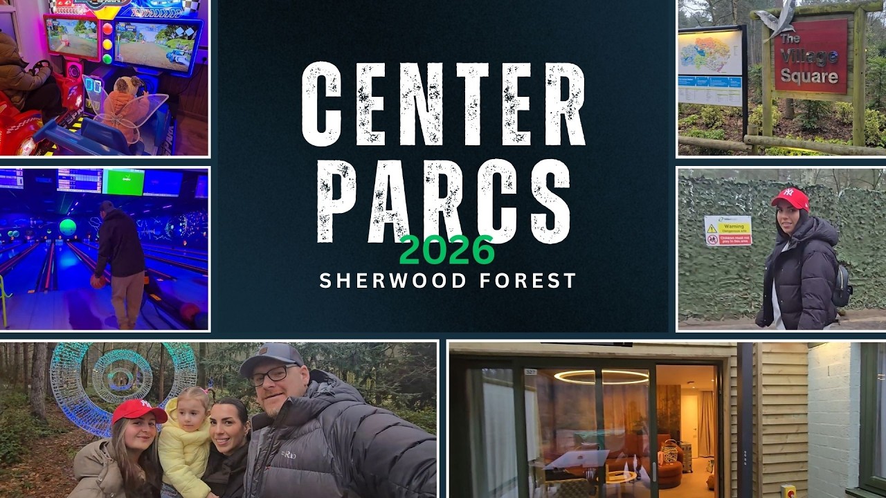 Center Parcs Шервудский лес 2026 | Совершенно новый Grand Forest Lodge и Winter Forest Lights