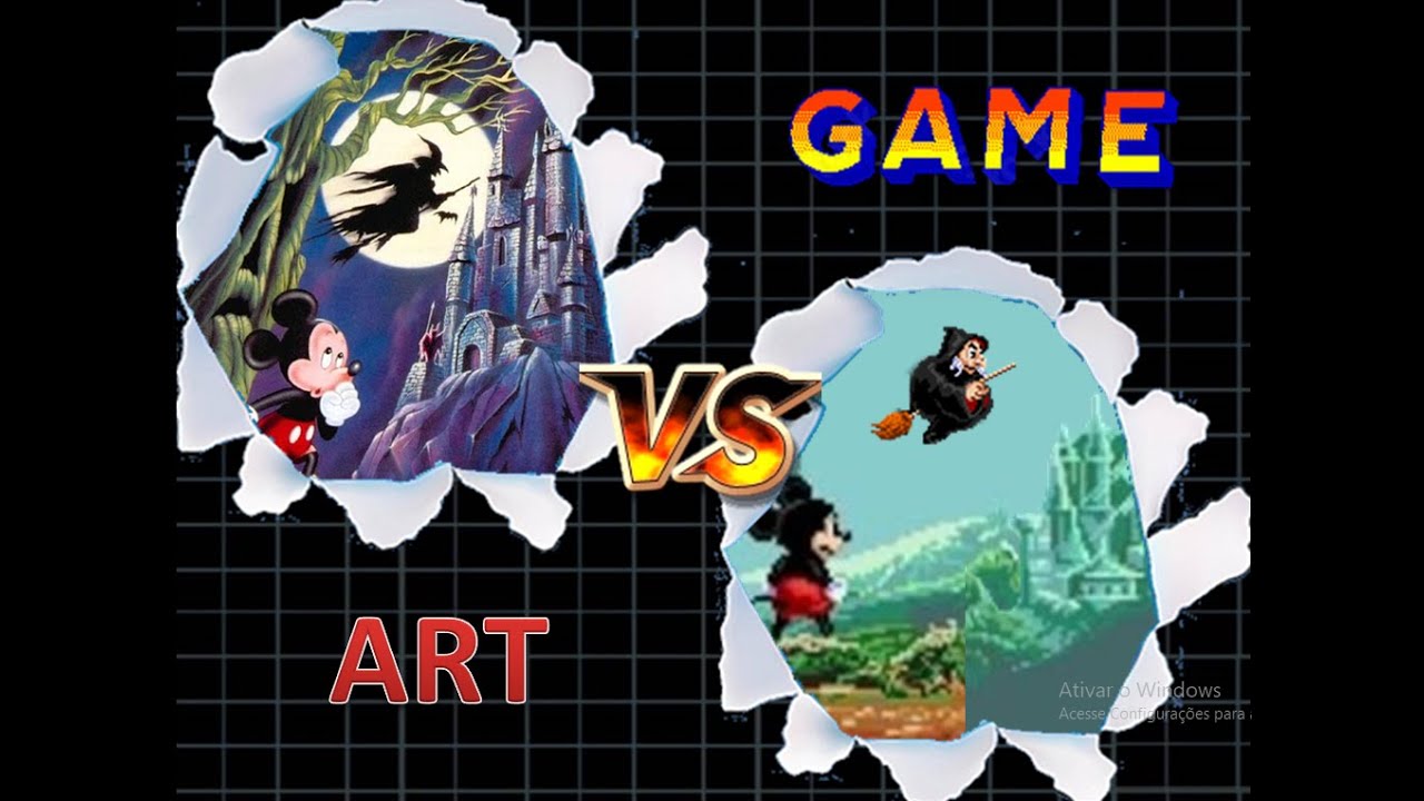 Art vs Game - Castle Of Illusion Starring Mickey Mouse - Sega Genesis/Mega Drive - Show #14