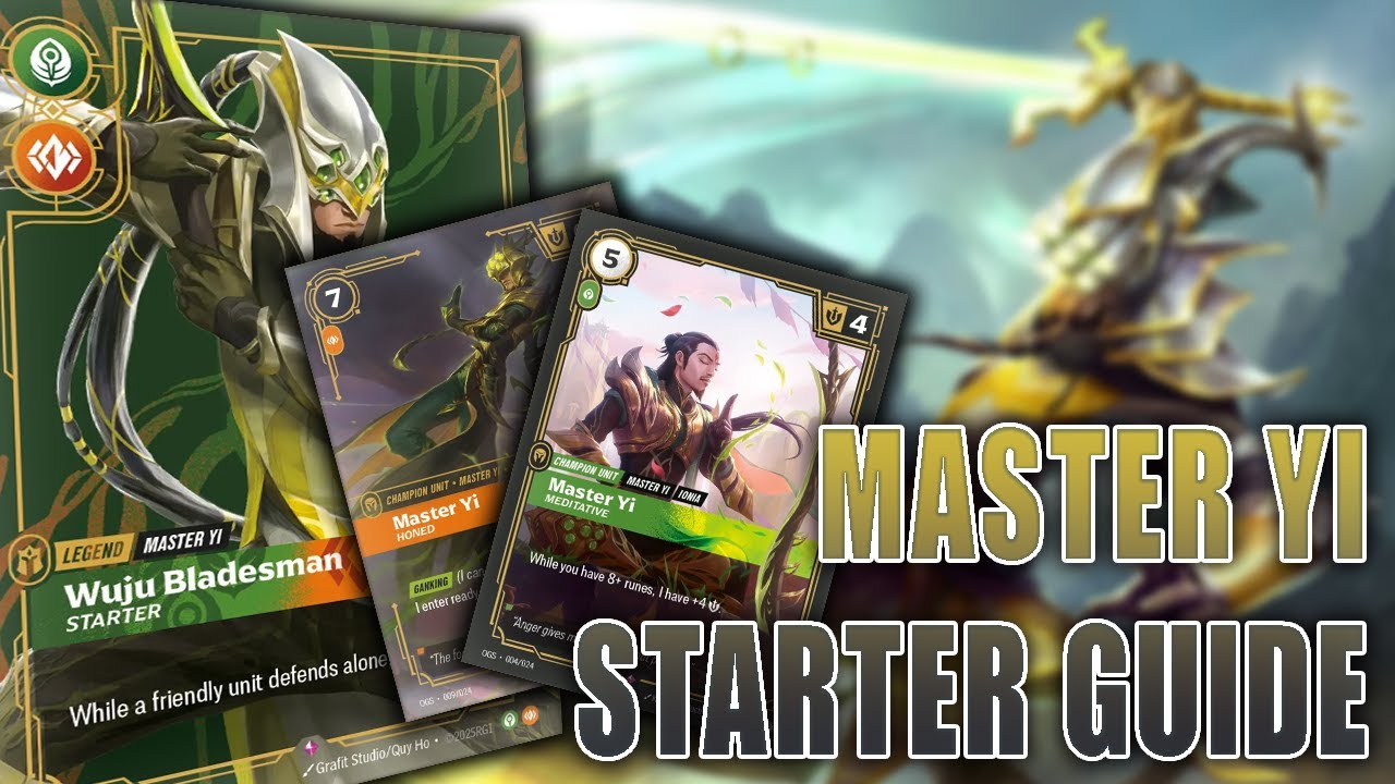 Master Yi is UNKILLABLE || Wuju Bladesman Legend Breakdown || Riftbound TCG