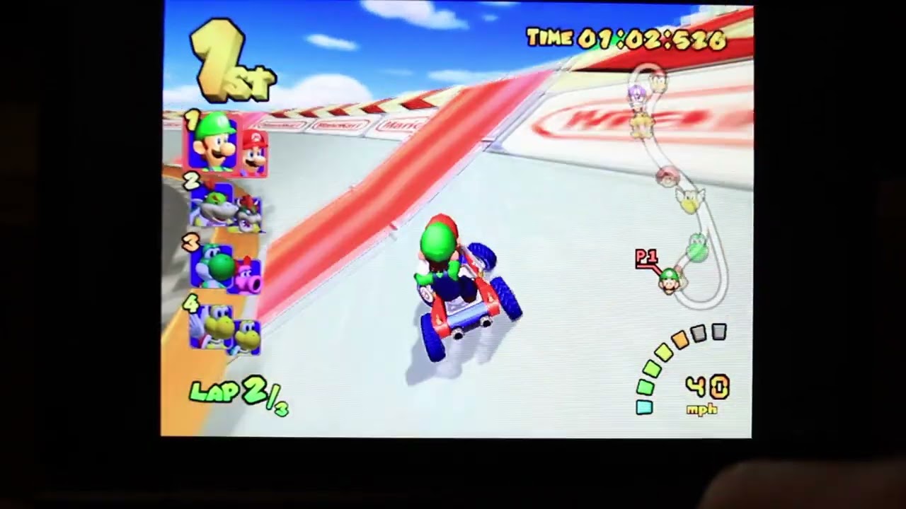 Mario Kart Double Dash Played on the GPD win mini