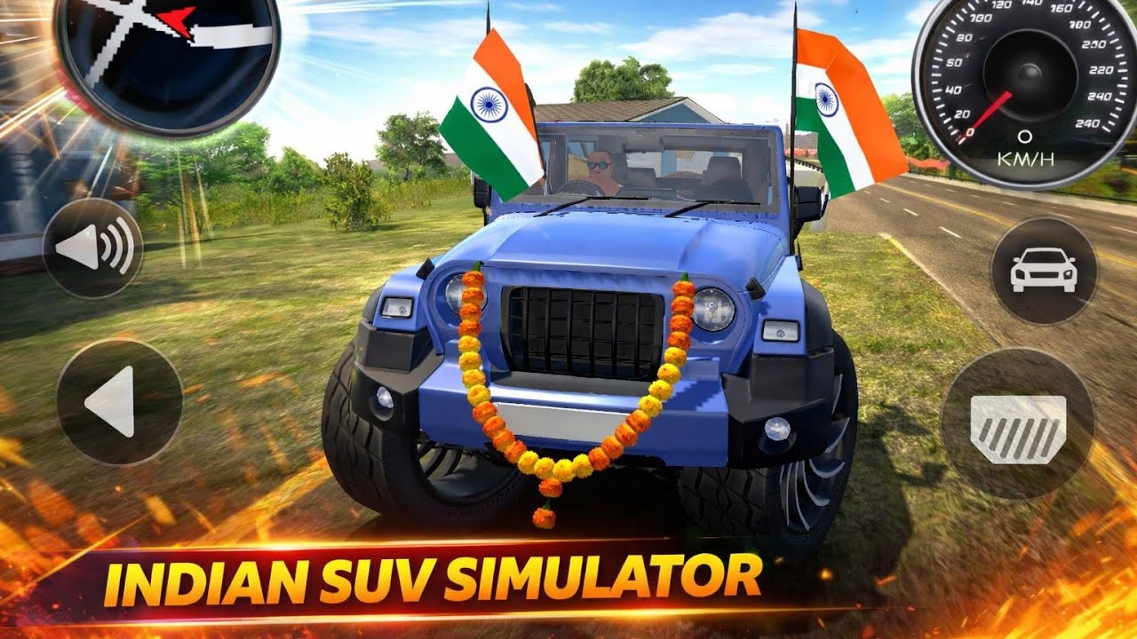 Modified Mahindra Thar Car Games: Indian Cars (Gadi Wala Game) - Car Game Android Gameplay 2026