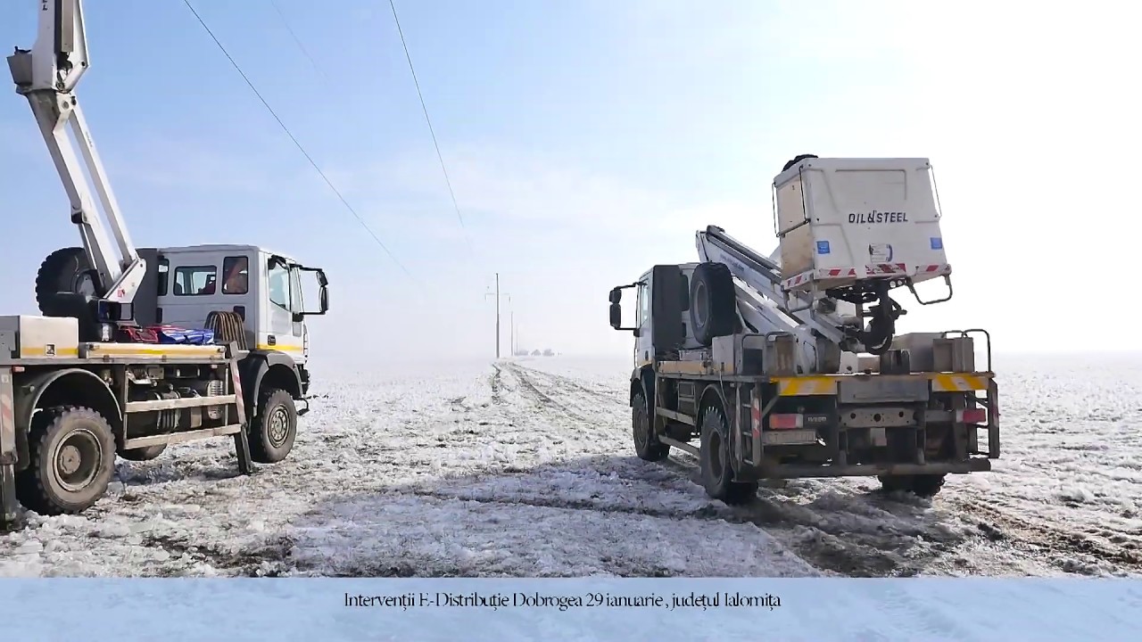 Interventii in linia de inalta tensiune E Distributie Dobrogea  - 3