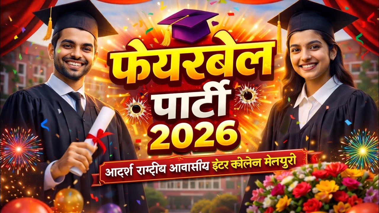 Farewell party 2026 Aadarsh rashtriya awasiy Inter College Mainpuri #Mainpuri #farewell #no1school 