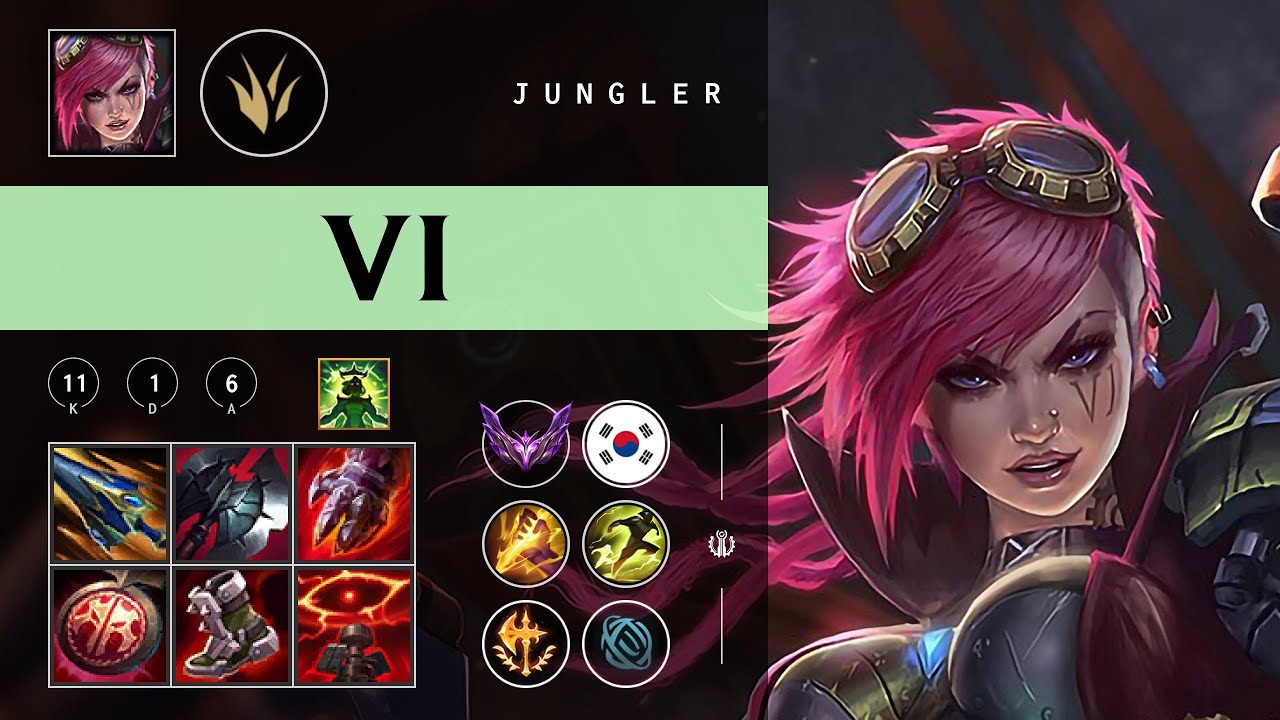 Vi Jungle vs Kha'Zix - KR Master Patch 26.01
