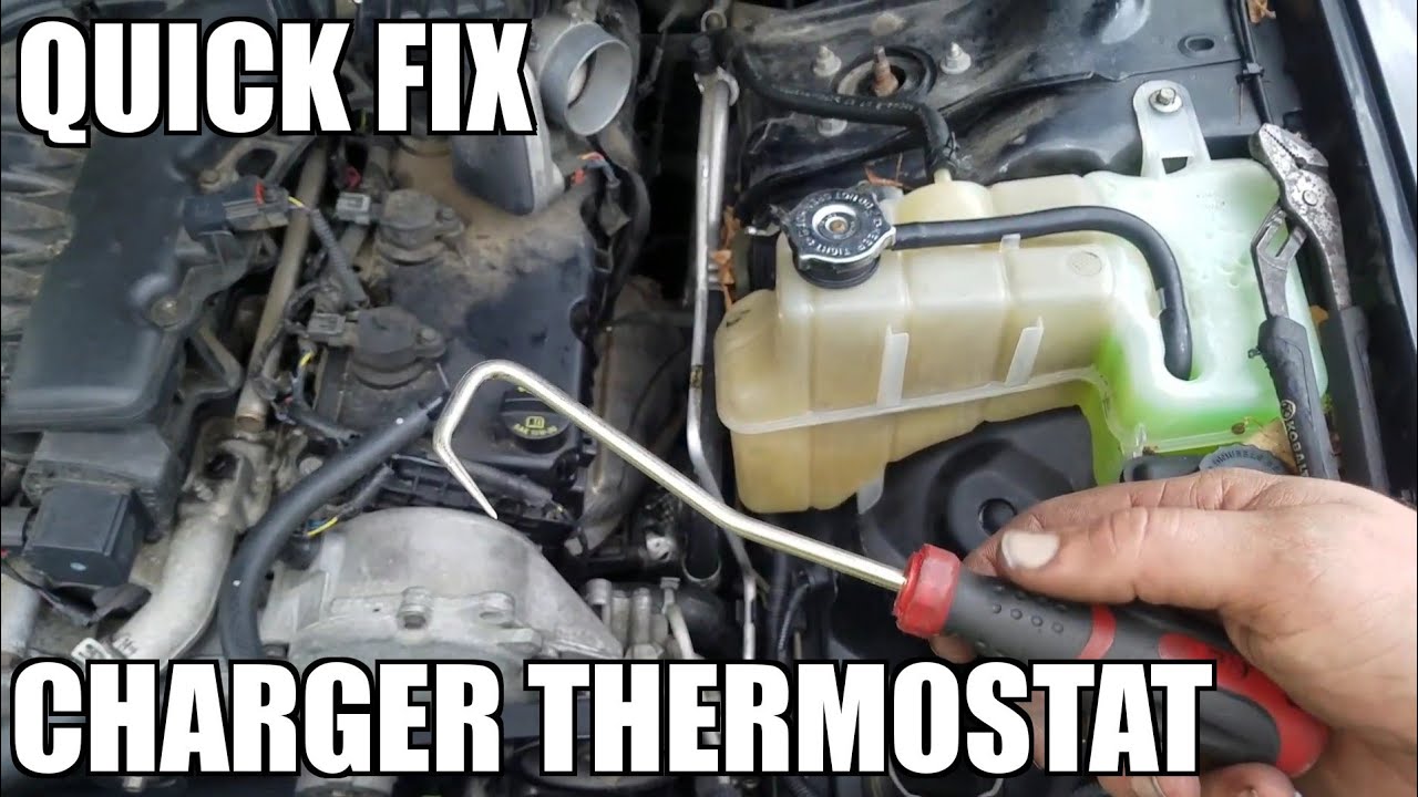 How to Change Thermostat in 06-10 Dodge Charger