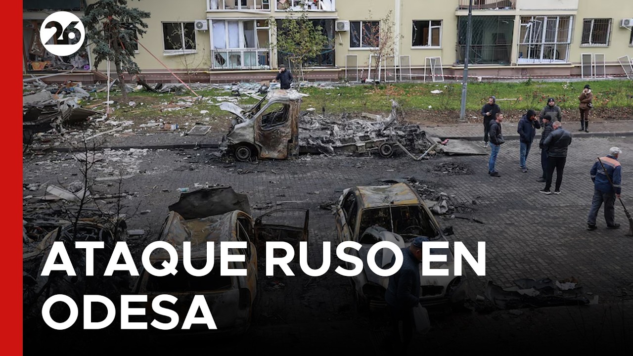 🇺🇦 UCRANIA | Odesa ahora, tras un nuevo ataque ruso con misiles y drones