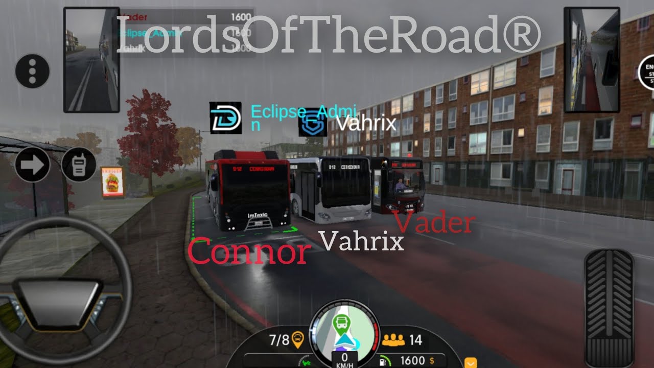 Bus Sim Evo 23, Prague route 7 multiplayer 