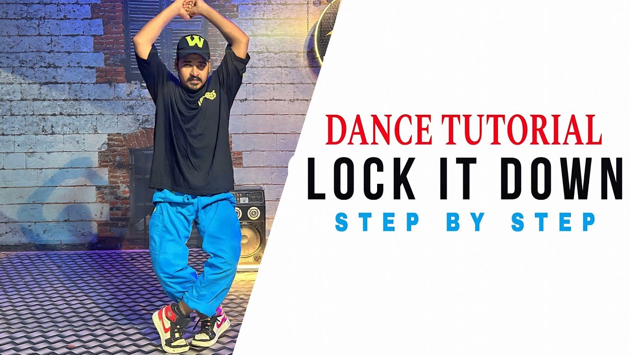 Lock It Down Step || Hip Hop Dance || Tutorial Video || Step By Step || #dance #tutorial#hiphop