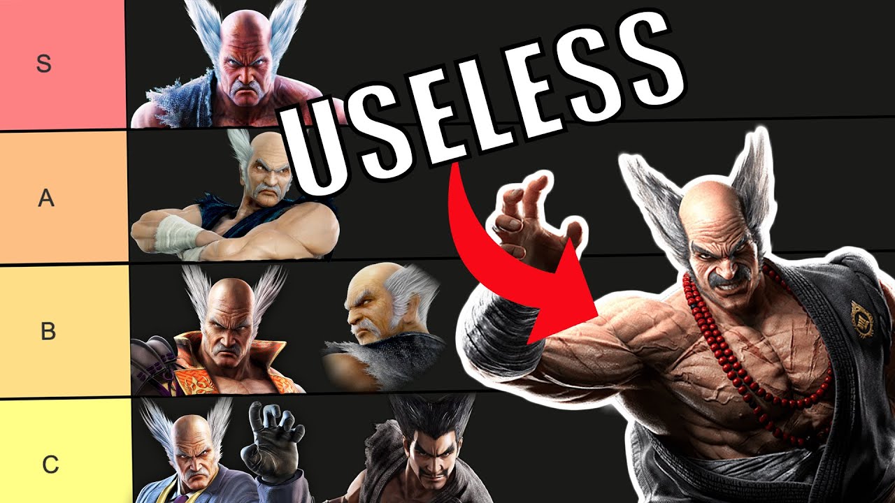 Рейтинг БЕСПОЛЕЗНОСТИ Хэйхачи Мисимы в каждой игре Tekken