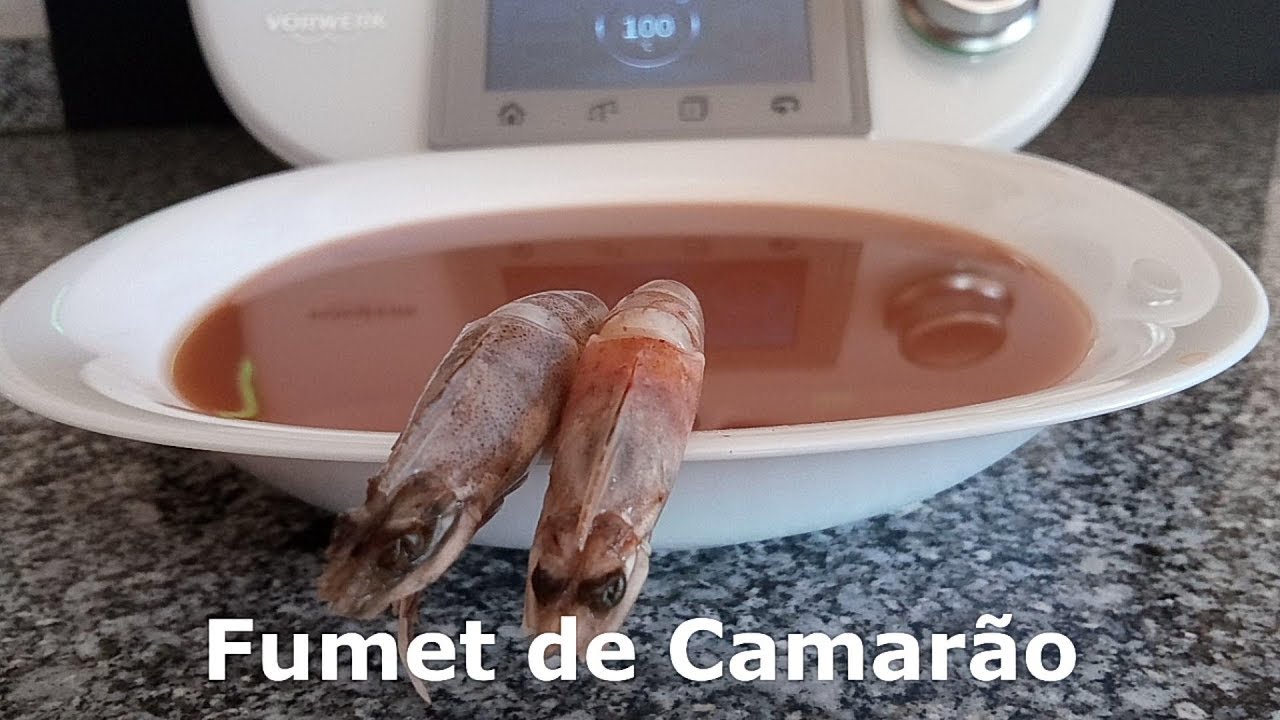 FUMET DE CAMARÃO  -  Como fazer esta Receita Bimby / Thermomix TM6 TM5 TM31