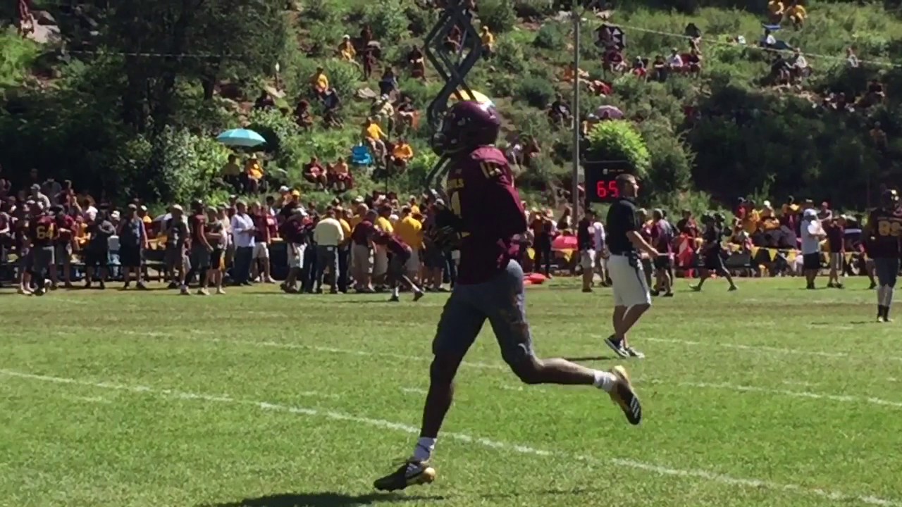 ASU Football: QB drills from Camp Tontozona (8/5/17)