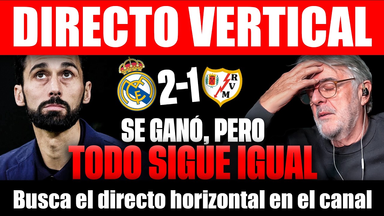 🔴¿QUÉ LE SUCEDE AL REAL MADRID? ¿POR QUÉ NO ACABA DE MEJORAR? | REAL MADRID 2-1 RAYO