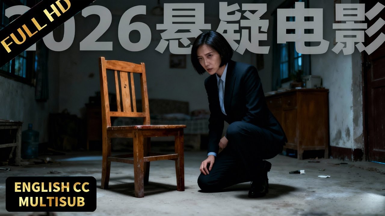 2026刑侦大片！王牌警花来到现场，一眼就看到椅子下的血迹，一秒破案！