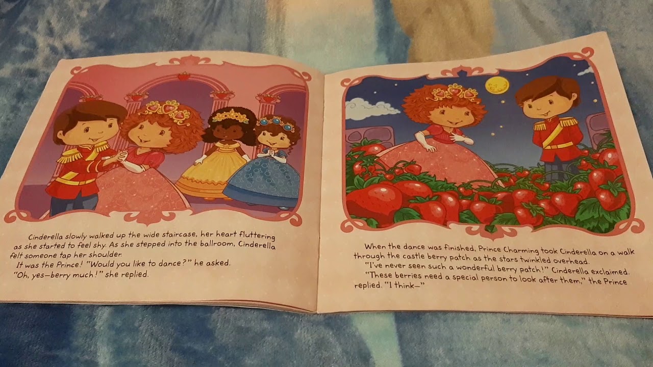 Cinderella Read aloud book by Megan E Bryant. A Strawberry Shortcake book.