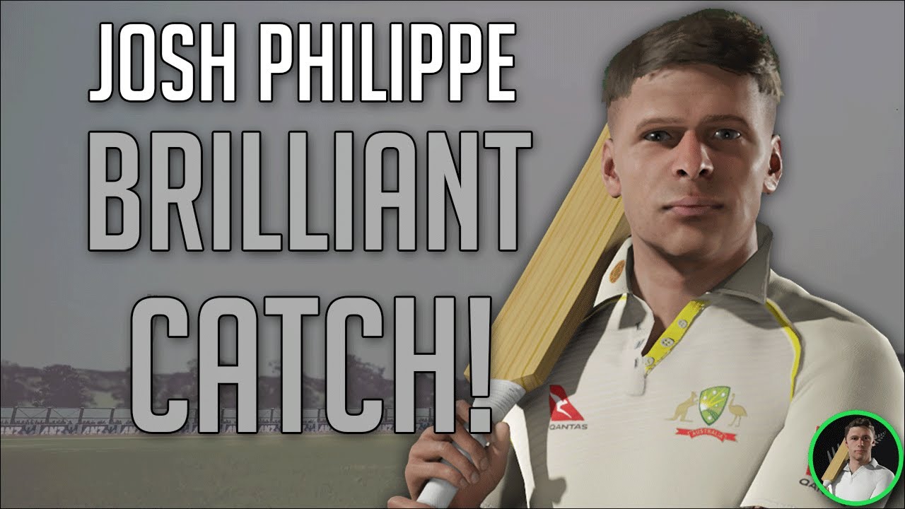 Josh Philippe's AMAZING Slip Catch! #Shorts - Cricket 19