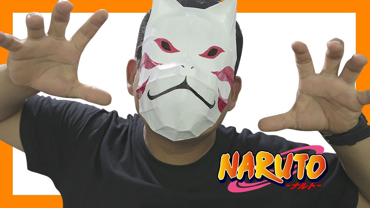 Cómo HACER la Máscara ANBU de KAKASHI ► FÁCIL 😱🍥 | Tutorial COMPLETO | JorgeAficionado
