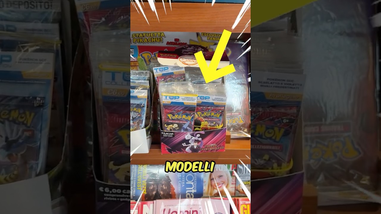 Lo Sapevi che&hellip;In Edicola sono SPARITE le Carte Pok&egrave;mon ?!