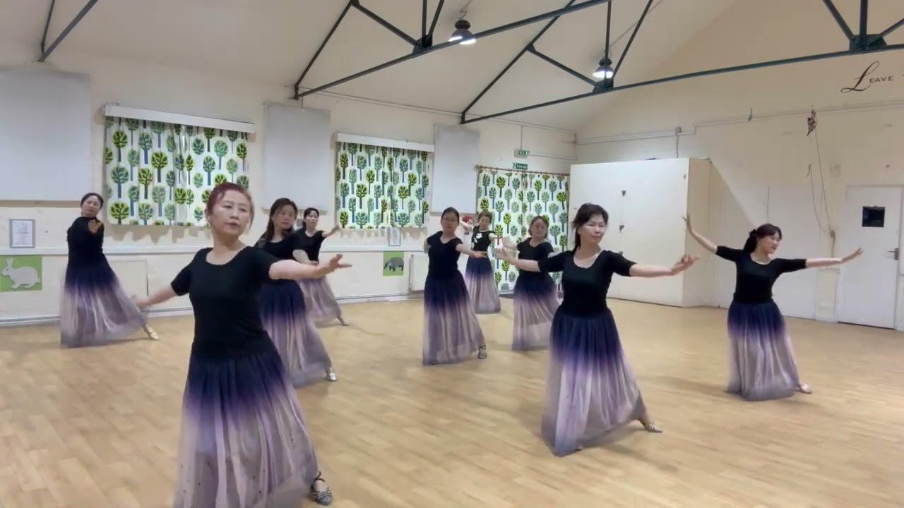 Waltz line dance|왈츠 라인댄스 | by 백지영 