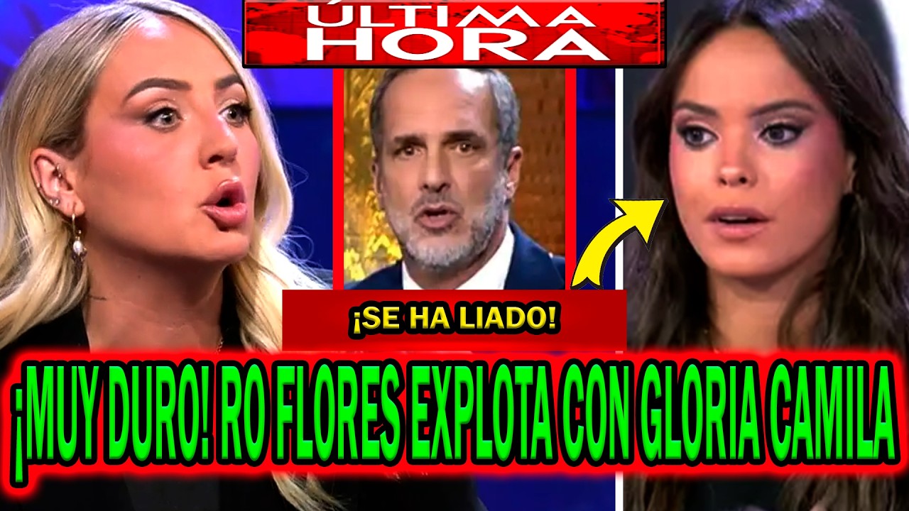 💥&iexcl;IM&Aacute;GENES MUY DURAS! ROC&Iacute;O FLORES EXPLOTA CONTRA GLORIA CAMILA EN DE VIERNES CON SANTI ACOSTA