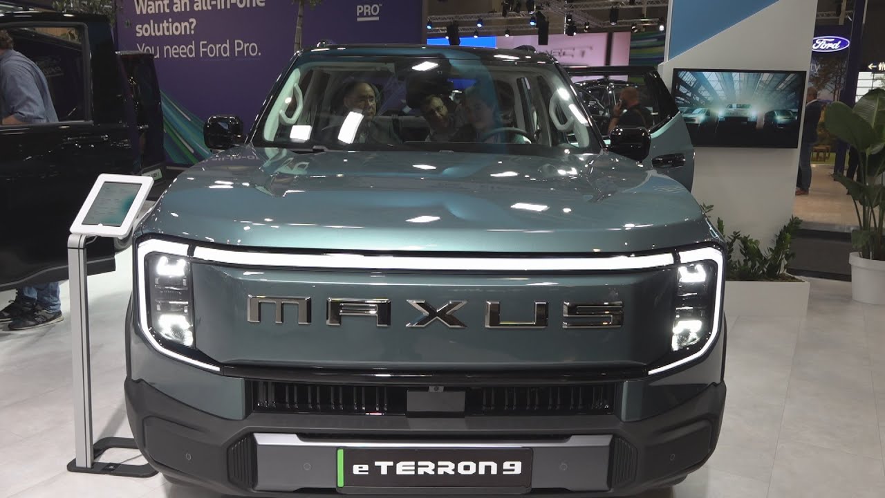 SAIC Maxus eTerron 9 Pickup Truck Exterior and Interior