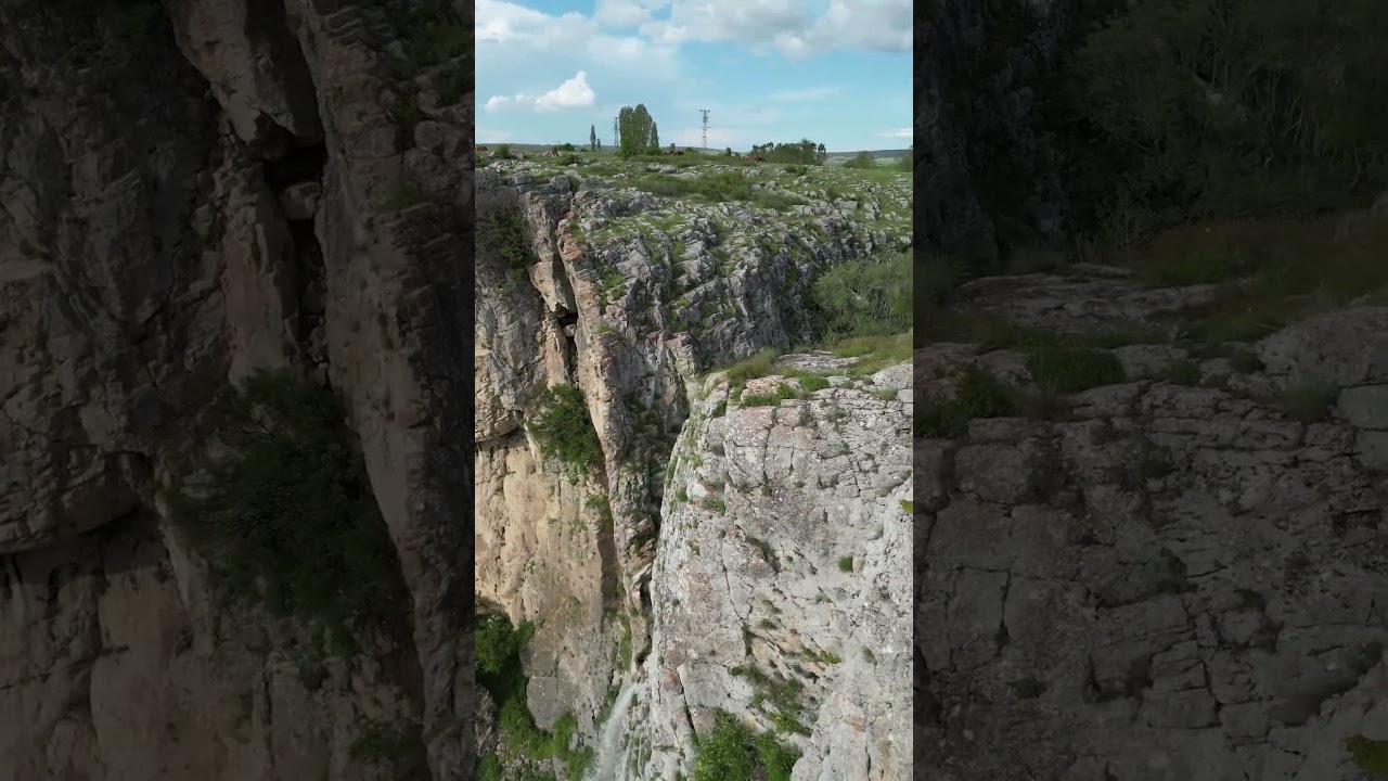 Hidden waterfall