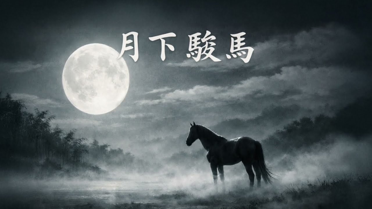 THE HORSE AND THE MOON | 月下骏马 - Cinematic Guqin & Xiao for Late Night Solitude