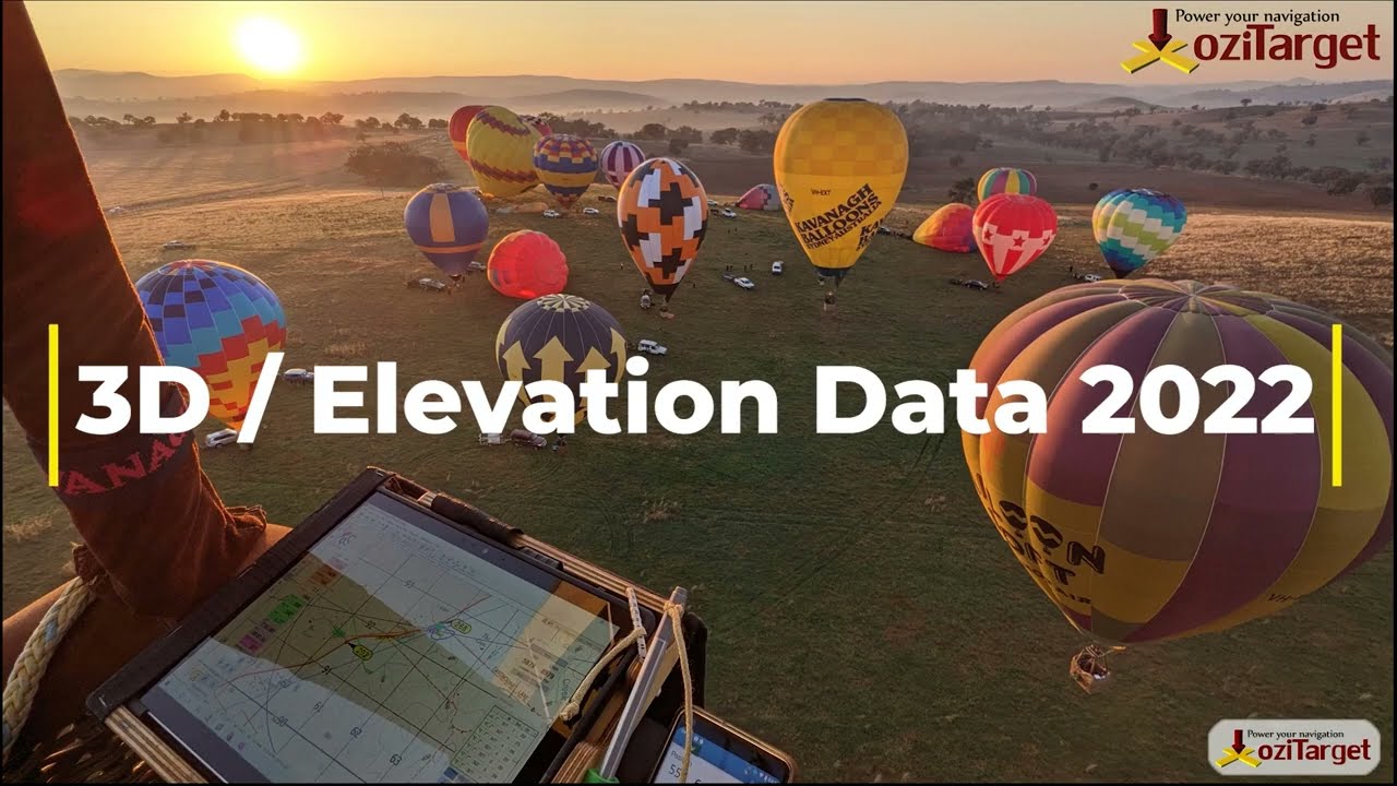 oziTarget 3D / Elevation Data in 2022