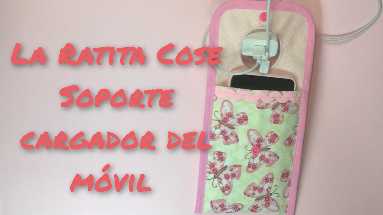 Soporte cargador de móvil