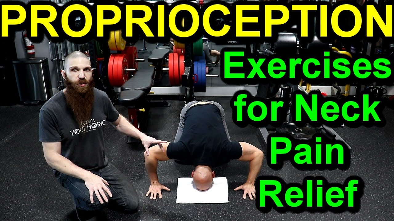 Top 5 PROPRIOCEPTION EXERCISES for NECK PAIN RELIEF: Cervical Proprioception Exercises
