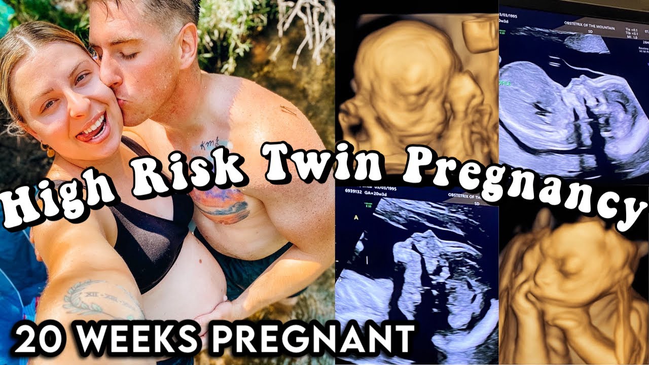 I Went To The ER Twice In One Day + 20 Week Anatomy Scan *high risk TWIN pregnancy*