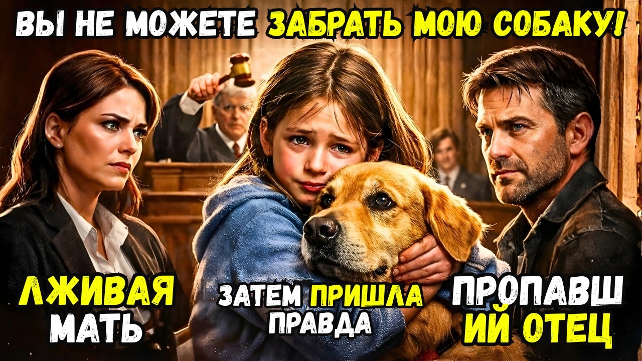 Вы не можете забрать мою собаку!» — кричала она в суде… А потом правда вскрылась
