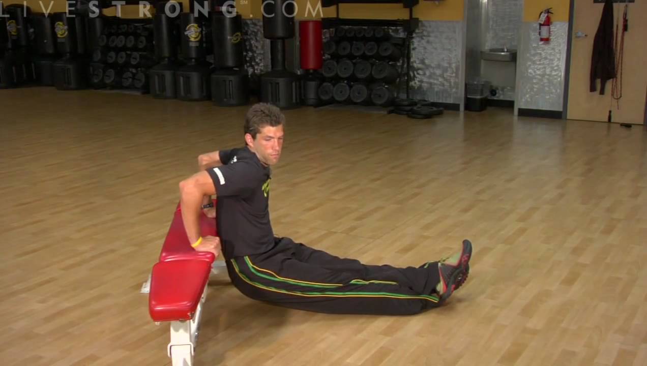 How to Do Bench Dip Exercises