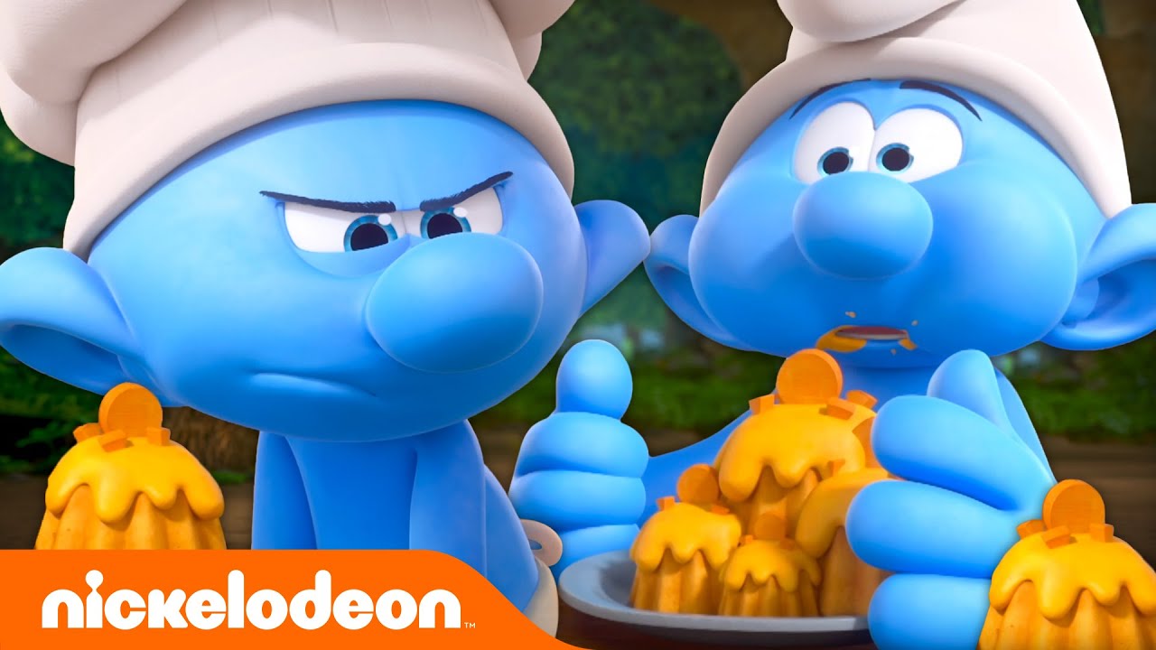 The Smurfs Cook KITCHEN DISASTERS Without Chef! | Nicktoons