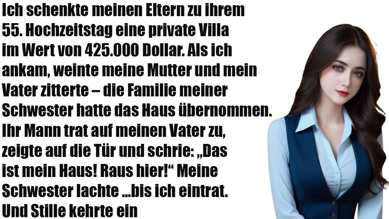 Ich Schenkte Meinen Eltern Eine Luxusvilla – Doch Meine Mutter Tat Das Unglaubliche!