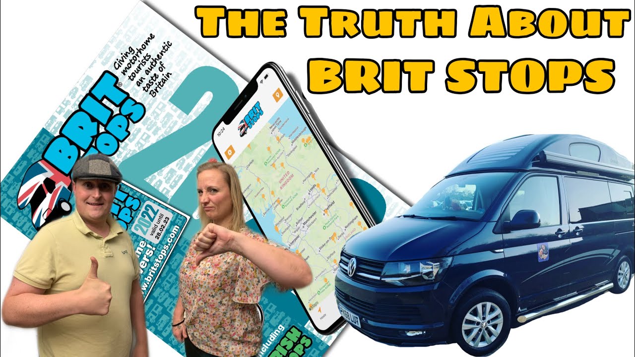 The TRUTH About BRIT STOPS Motorhome Park Up Scheme