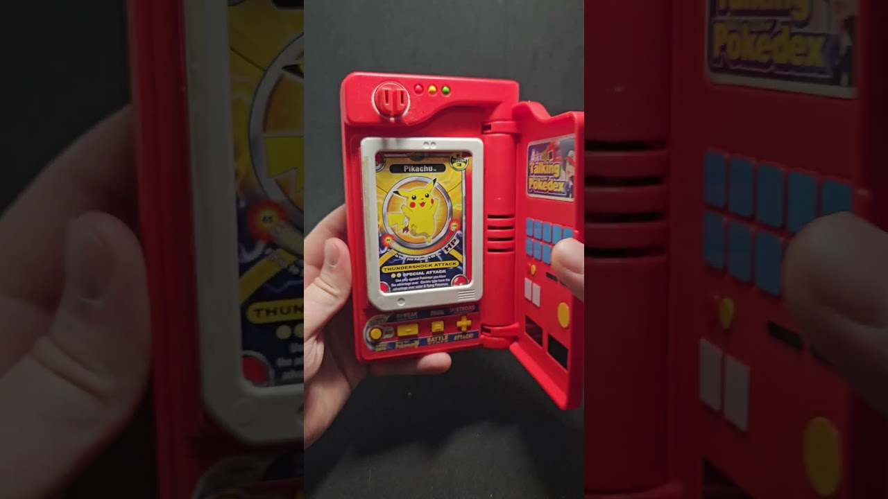 A Real Pokedex!  #retrogaming #pokemon #thrifting #nostalgia #toys