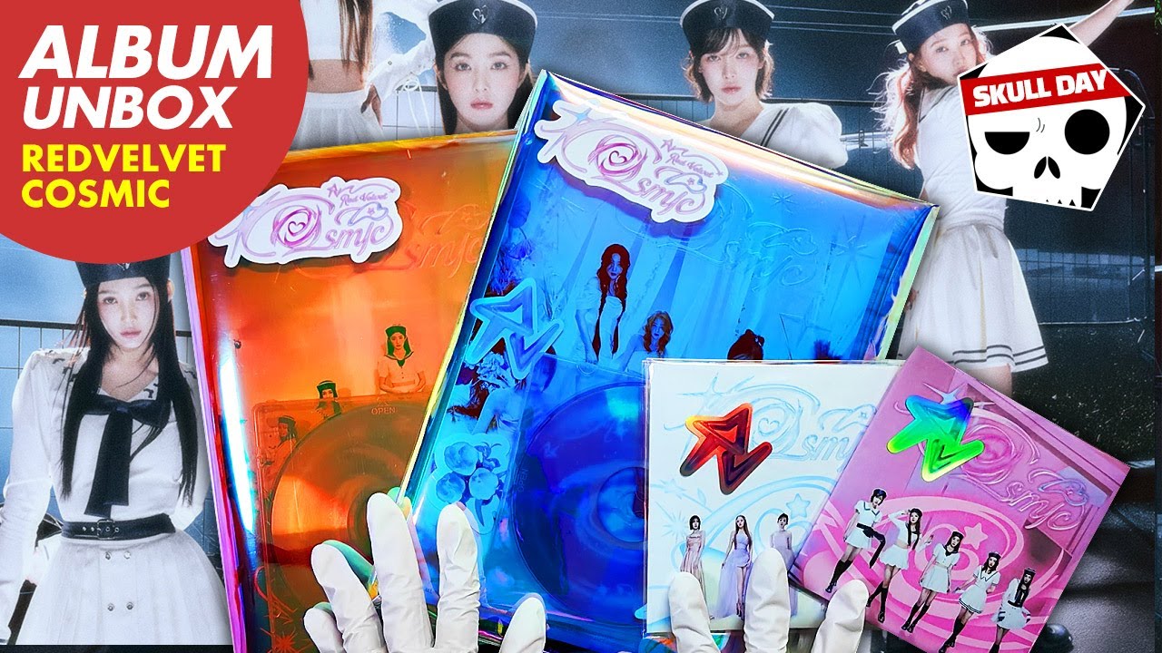 🌸UNBOXING RED VELVET - COSMIC🌸Album Reaction (Photobook, Poster) 레드벨벳 코스믹 앨범 언박싱