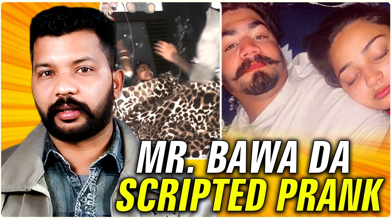 Mr Mrs Bawa Da SCRIPTED PRANK 😳 Eh banda Ny Sudar Skda 🤬 || Roast Mr Mrs Bawa