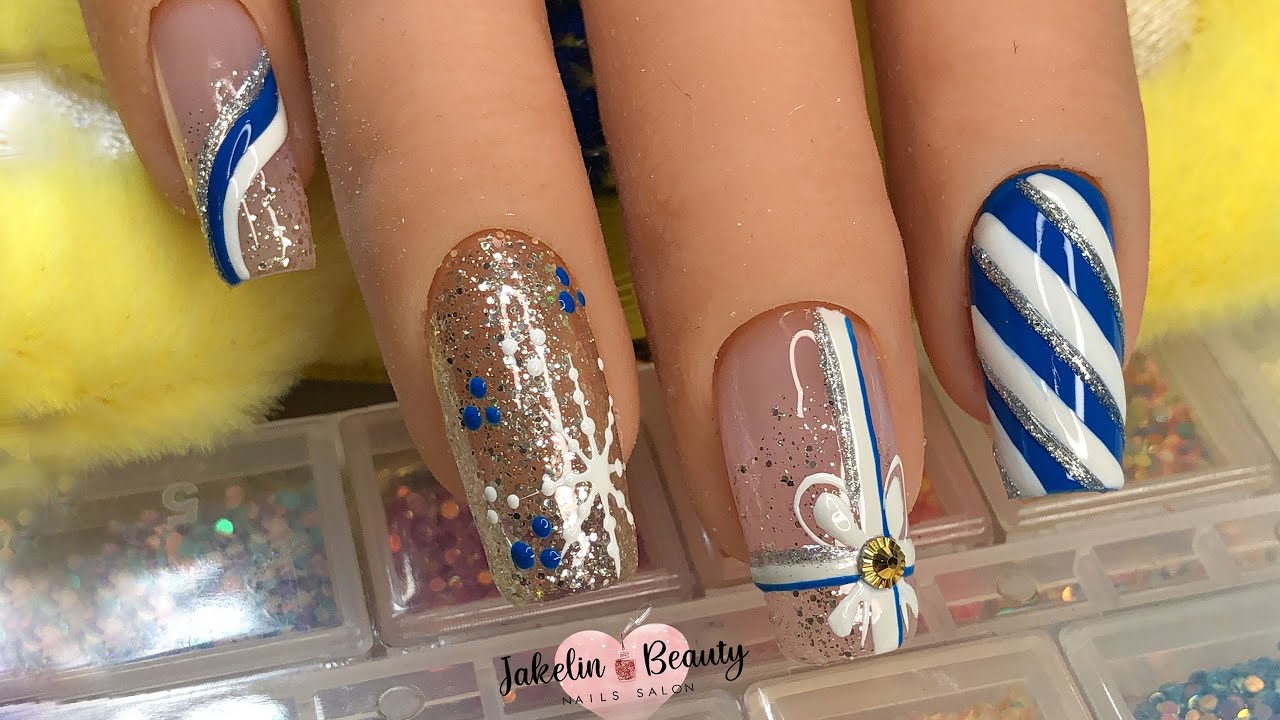 COMO DECORAR LAS UÑAS EN NAVIDAD😍💅