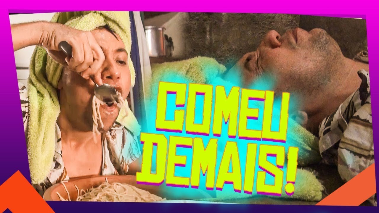 COMEU DEMAIS E PASSOU MAL