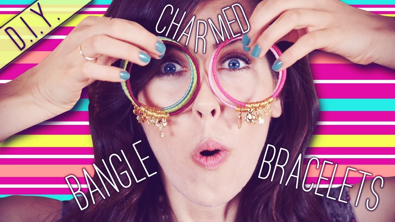 D.I.Y.  Charmed Bangle Bracelets!
