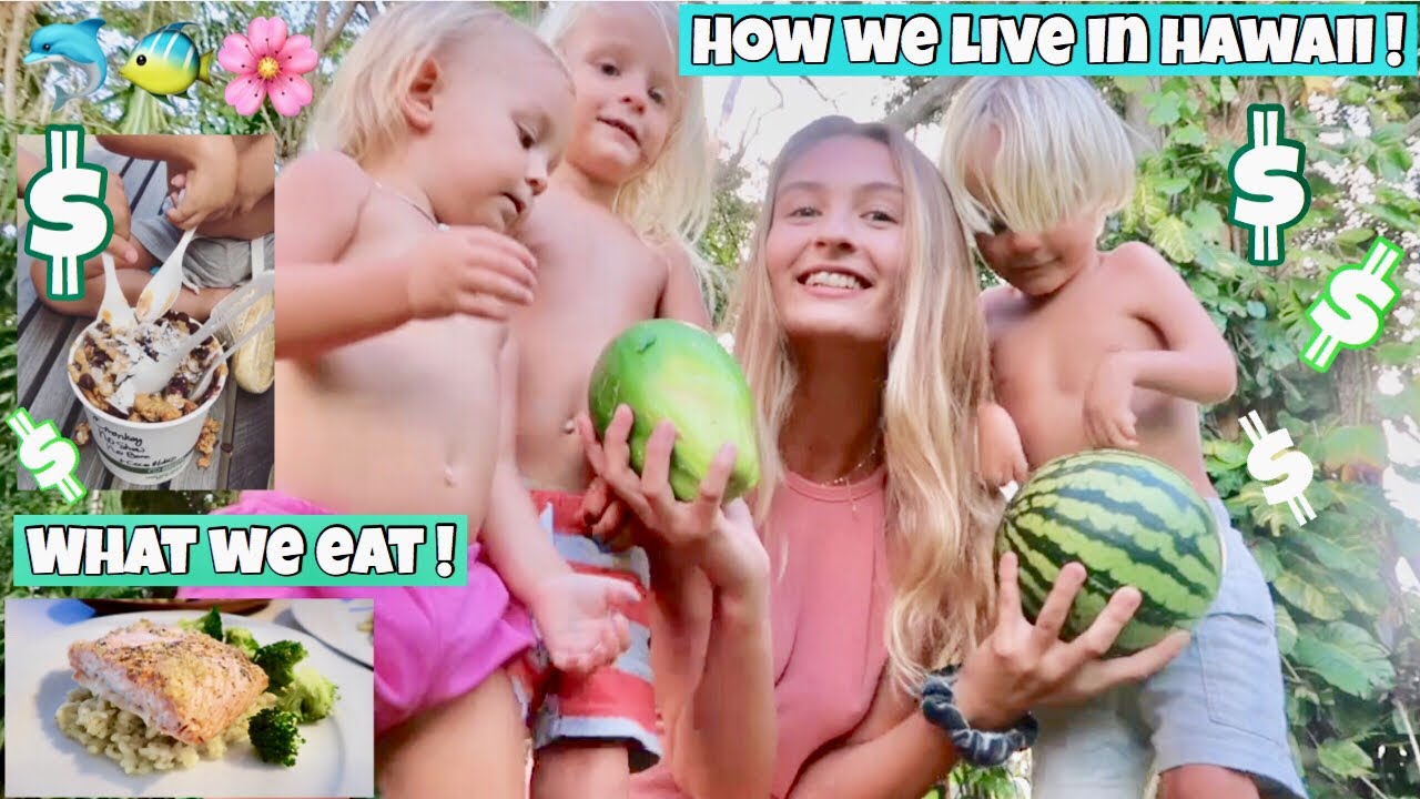 HOW WE AFFORD TO LIVE IN HAWAII + WHAT WE EAT!
