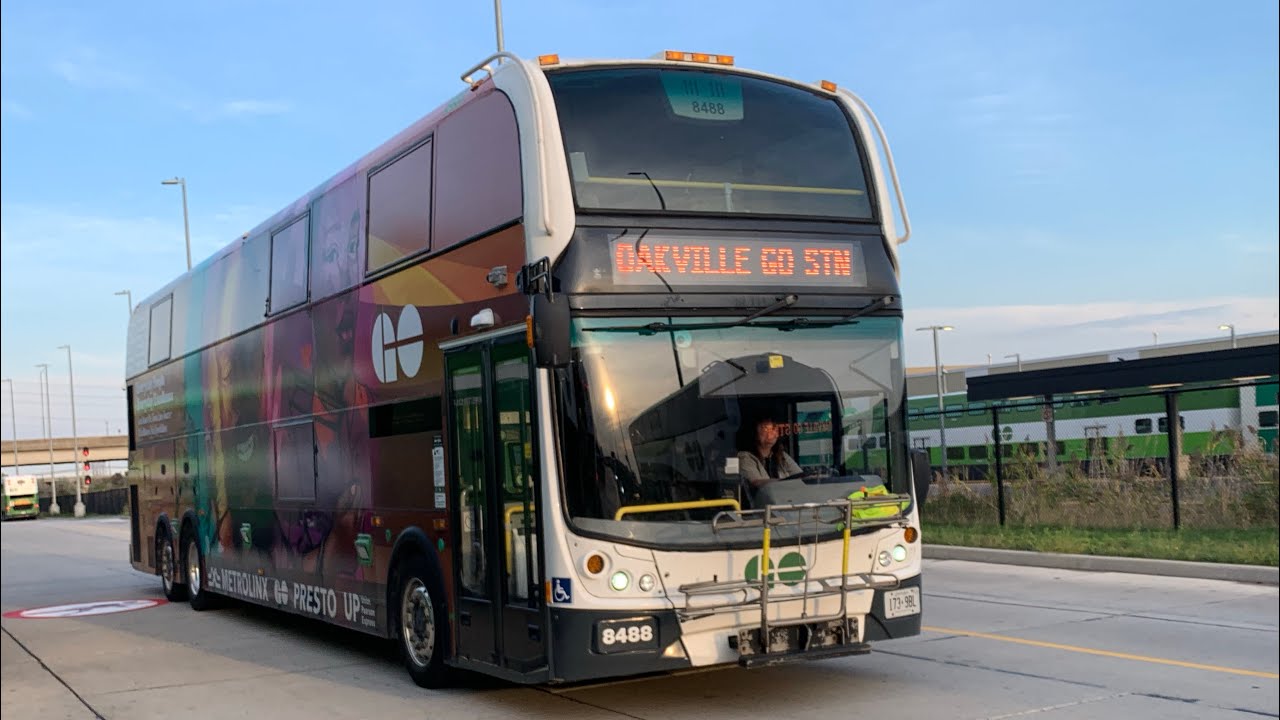 GO Transit Southbound Ride Video on 8396 on route 56L to Clarkson GO Station