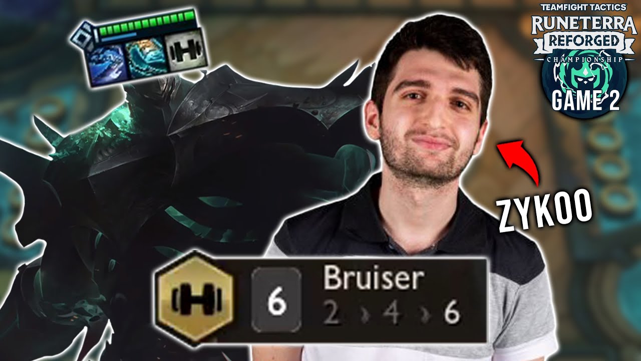 Ein weiterer EMEA Teilnehmer - Zyk0o mit Bruiser! | TFT WM Game 2