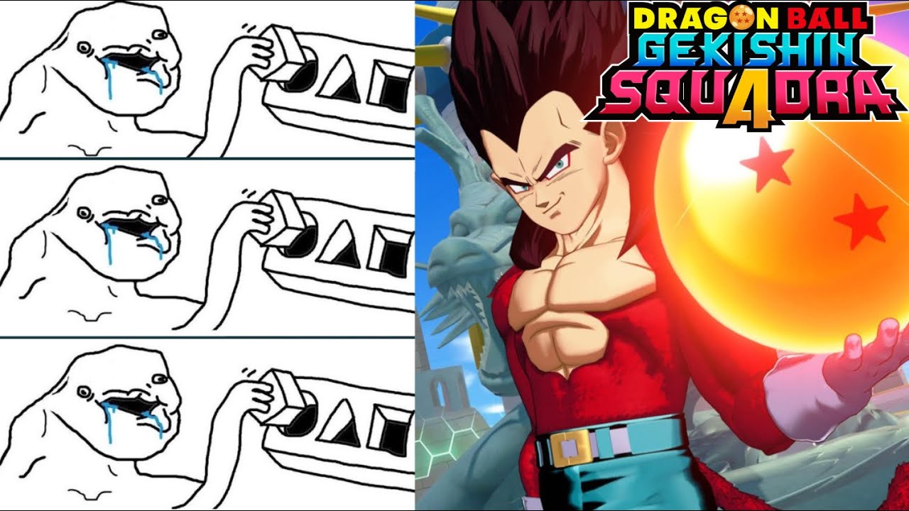 TRYING TO ESCAPE LOW RANK WITH SUPER SAIYAN 4 VEGETA!