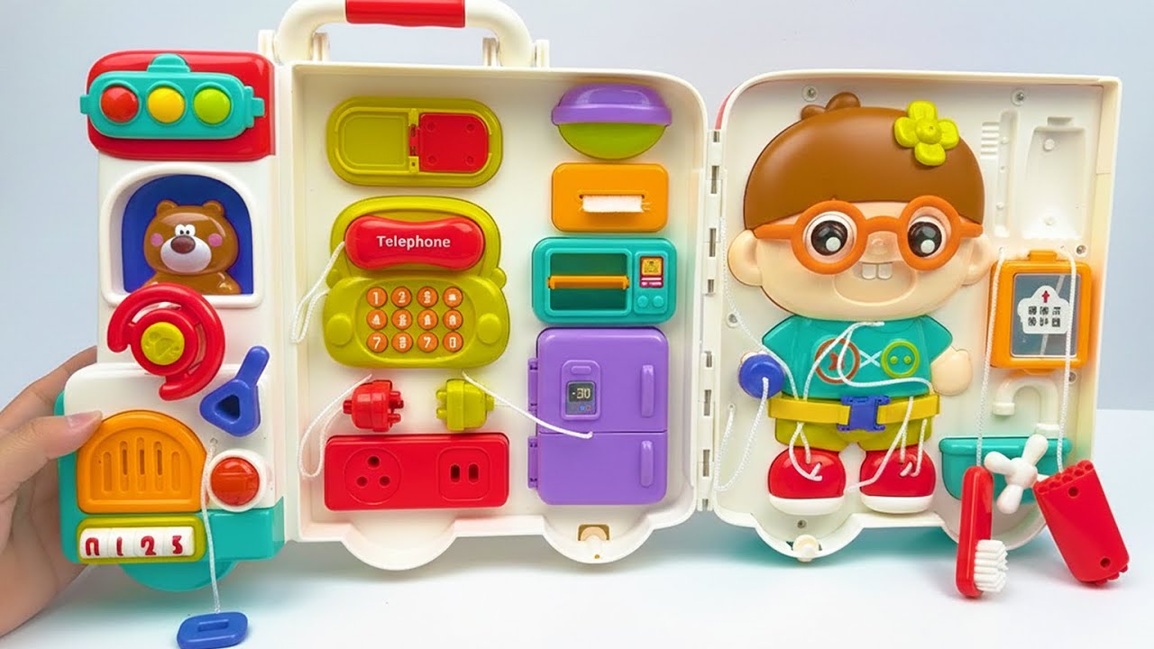 [toy asmr ] Toy Unboxing Big Fidget Board Toy | 피젯보드 언박싱 Satisfying Video