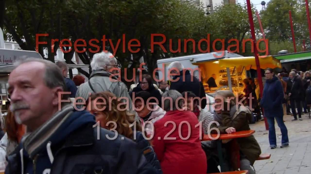 Feierabendmarkt 13 10 16 Freestyle