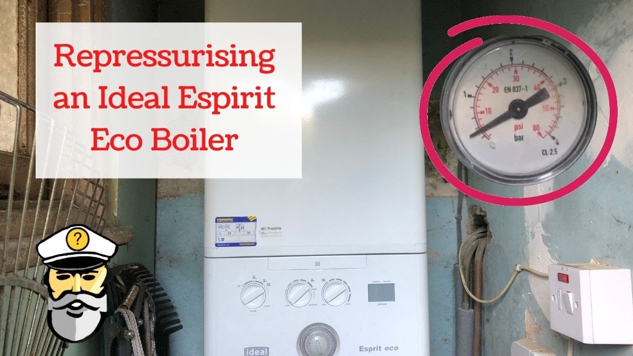 Re pressurising Ideal Espirit Eco Boiler