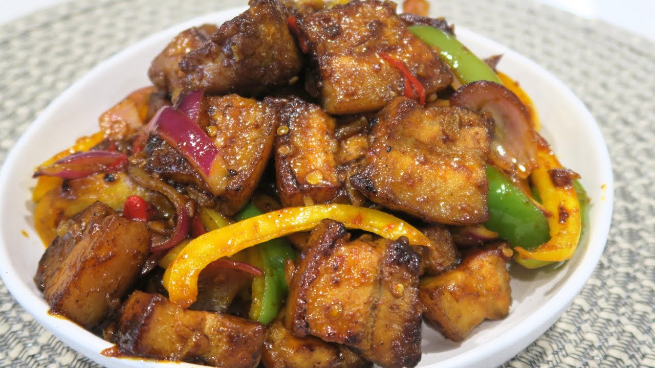 Spicy Chilli Pork Recipe | Tasty and Easy Chilli Pork Fry |