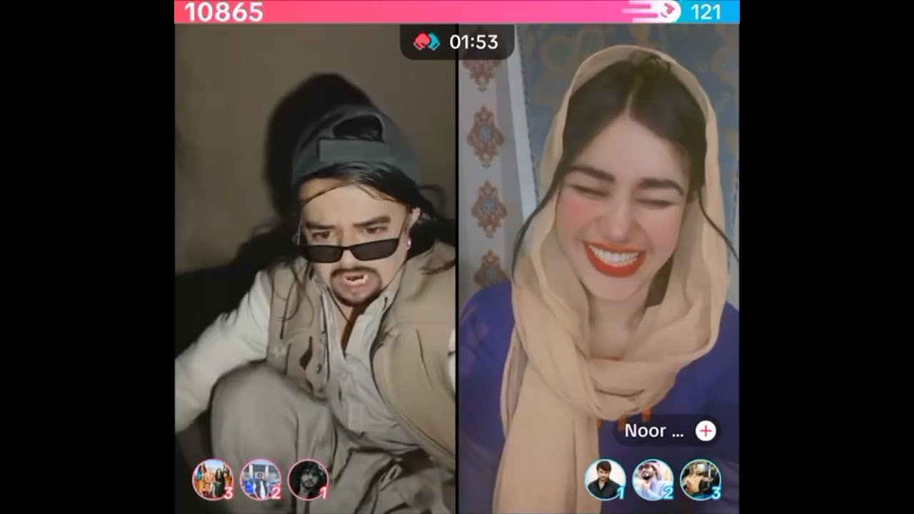 Waseem and noor live new video mazaq funny life GAF shaf full show 